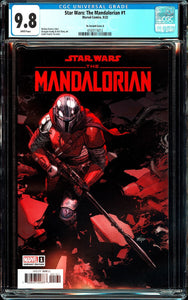 Star Wars: The Mandalorian #1 CGC 9.8 (2022) 1:50 Yu Variant Cover A!