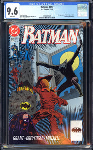 Batman #457 CGC 9.6 (1990) 1st Appearance of Tim Drake as Robin! (Copy)