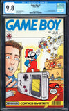 Gameboy #1 CGC 9.8 (1990) 1st Valiant Brand Emblem & Red/Black Logo!