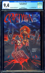 Cry for Dawn #1 CGC 9.4 (1989) 1st Appearance of Dawn!