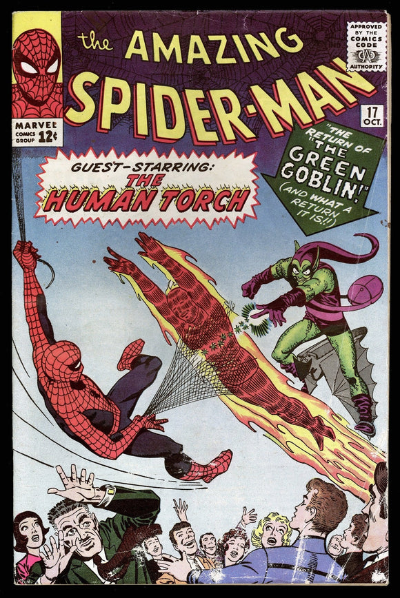 Amazing Spider-Man #17 Marvel 1964 (VG) 2nd App of the Green Goblin!