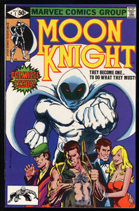 Moon Knight #1 Marvel 1980 (VF+) 1st Appearance of Raoul Bushman!