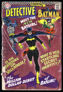 Detective Comics #359 DC 1967 (1.0) 1st App New Batgirl! (Barbara Gordon)