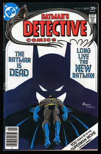 Detective Comics #472 DC 1977 (VF/NM) Death of Hugo Strange!