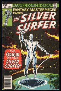 Fantasy Masterpieces #1 Marvel 1979 (VF+) Silver Surfer #1 Reprint!