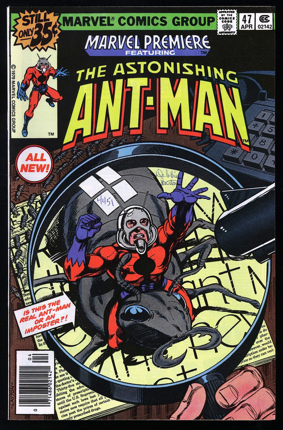 Marvel Premiere #47 Marvel 1979 (VF+) 1st Scott Lang As Ant-Man!