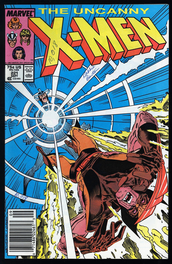 Uncanny X-Men #221 Marvel 1987 (VF+) 1st Mister Sinister! NEWSSTAND!
