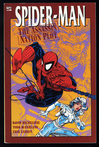 Spider-Man The Assassin Nation Plot (VF+) 1992 TPB 1st Printing
