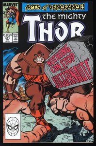 Thor #411 Marvel 1989 (NM+) 1st Cameo App of the New Warriors!
