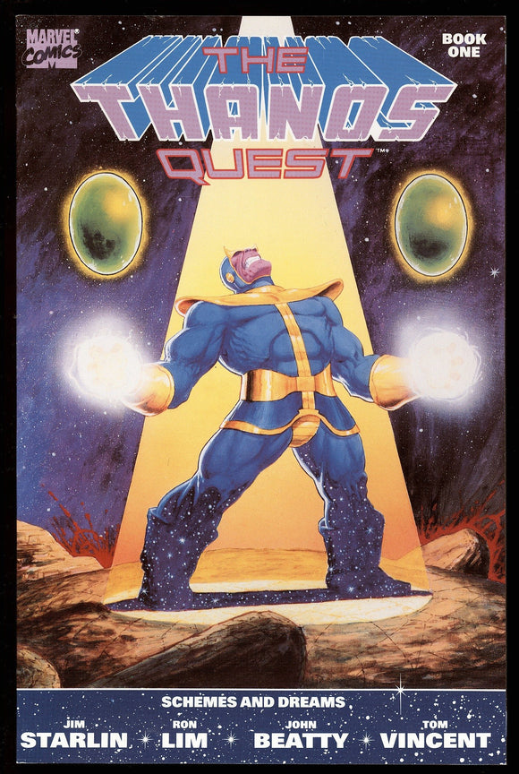 Thanos Quest Book One Marvel 1990 (NM) 1st Printing NEWSSTAND!