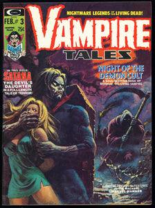 Vampire Tales #3 Curtis 1973 (NM-) 2nd App of Santana! 1st Morbius Solo!