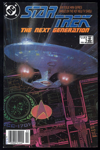 Star Trek The Next Generation #1 DC 1987 (VF+) 1st Captain Picard! CPV!