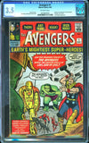 Avengers #1 CGC 3.5 (1963) Origin & 1st Appearance of the Avengers!