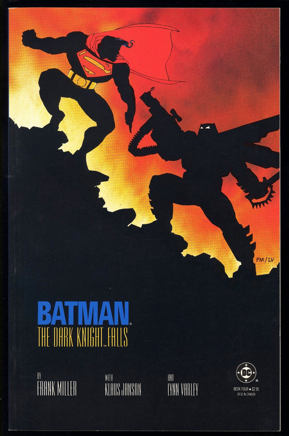 Batman Dark Knight Falls Book #4 DC 1986 (VF/NM) 1st Print Frank Miller!