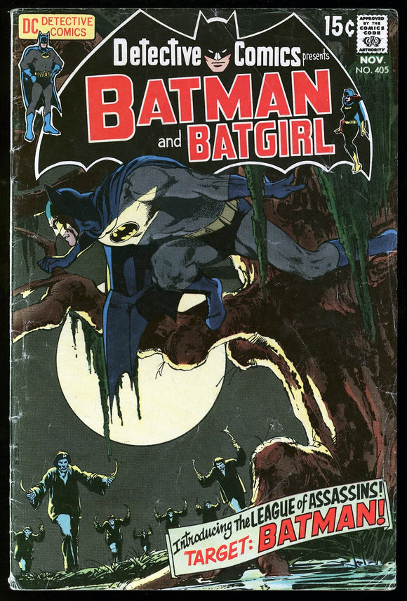 Detective Comics #405 DC 1970 (VG) 1st App of League of Assassins!