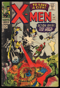 X-Men #23 Marvel 1966 (VG-/VG) Count Nefaria Appearance!