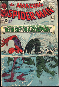 Amazing Spider-Man #29  FR/GD (1965) 2nd app. of Scorpion!