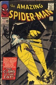 Amazing Spider-Man #30 GD+ (1965) 1st app. of the Cat Burglar!