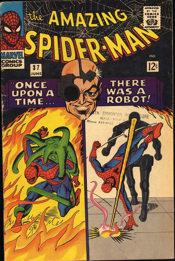 Amazing Spider-Man #37 (1966) 1st app. of Harry Osborn!