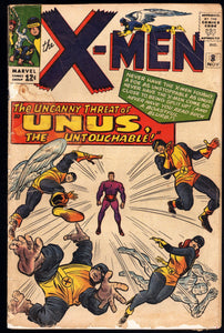 X-Men #8 (1964) 1st app. of Unus the Untouchable!RESTORED