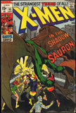 X-Men #60 VG- (1969) 1st app. of Sauron!