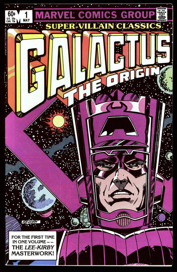 Super Villian Classics #1 Marvel 1983 (VF-) Origin of Galactus!