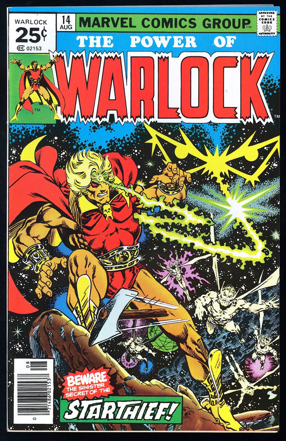 Warlock #14 Marvel Comics 1976 (VF+) 2nd App & Death of Star-Thief!