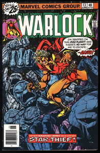 Warlock #13 Marvel Comics 1975 (VF) 1st Appearance of Star-Thief!