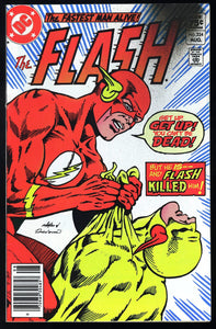 Flash #324 DC 1983 (VF-) Death of Professor Zoom! Canadian Price Variant!