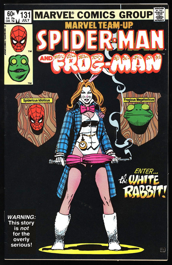 Marvel Team-Up #131 1983 (NM-) 1st Appearance of White Rabbit!