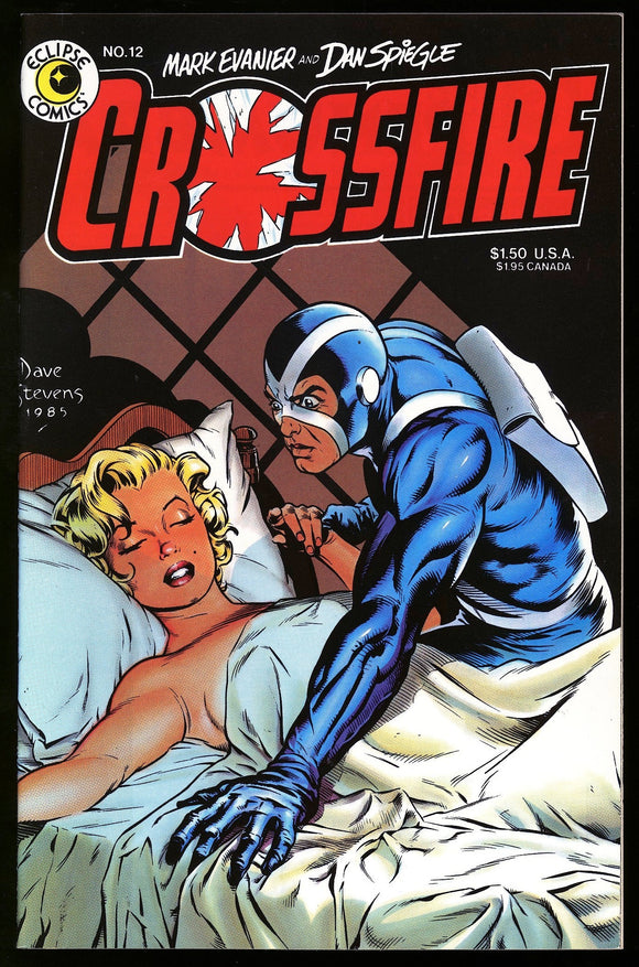 Crossfire #12 Eclipse 1985 (NM) Dave Stevens Marilyn Monroe Cover!