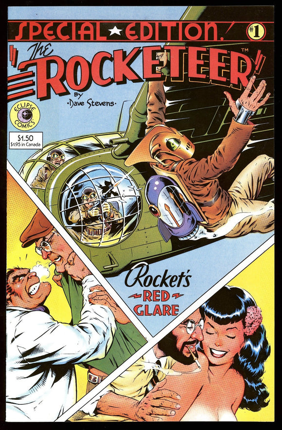 The Rocketeer Special Edition #1 Eclipse 1984 (NM) 1st Cover App!