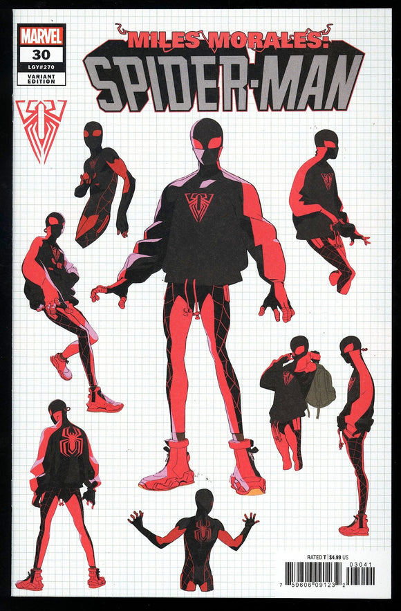 Miles Morales Spider-Man #30 2021 (NM+) 10 Year Anniversary! 1:10 Variant