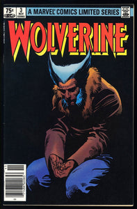 Wolverine #3 Marvel 1982 (VF+) Canadian Price Variant! Frank Miller!