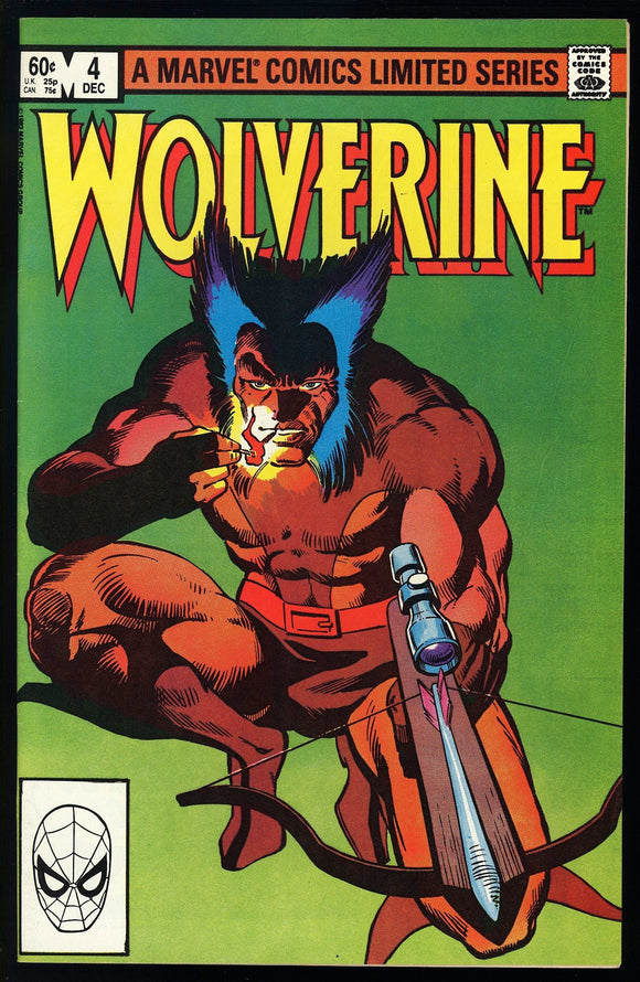 Wolverine #2 Marvel 1982 (NM-) Classic Frank Miller Cover!