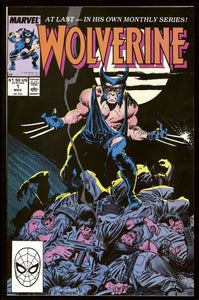 Wolverine #1 Marvel 1988 (NM) 1st Wolverine as Patch!