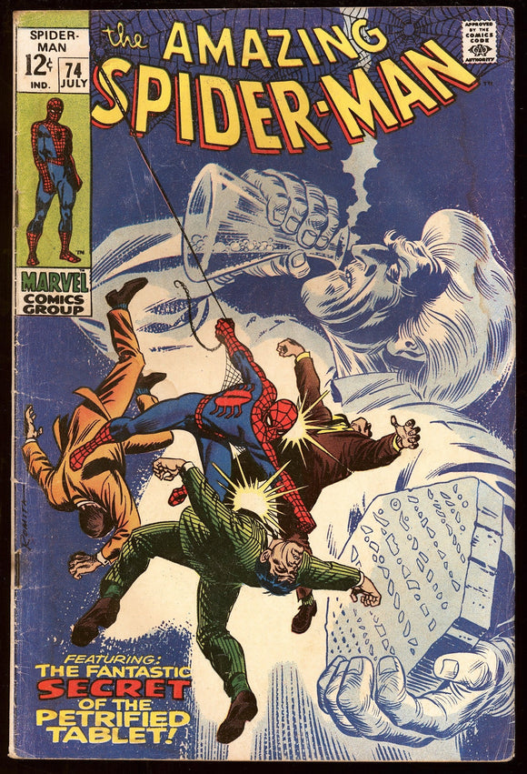 Amazing Spider-Man #74 Marvel 1969 (GD) Last 12 Cent Issue!