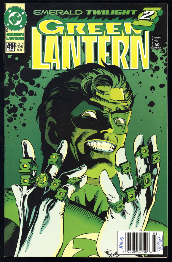 Green Lantern #49 DC 1994 (NM) 2nd App of Kyle Rayner! NEWSSTAND!