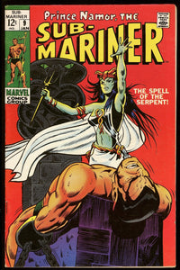 Sub Mariner #9 Marvel 1968 (FN+) 1st App of the Serpent Crown!