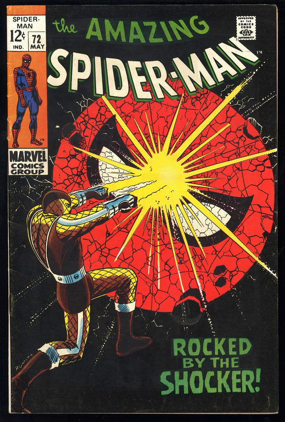 Amazing Spider-Man #72 Marvel 1970 (FN/VF) 2nd App of the Shocker!