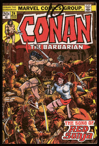 Conan the Barbarian #24 Marvel 1973 (FN-) 1st Full App of Red Sonja!