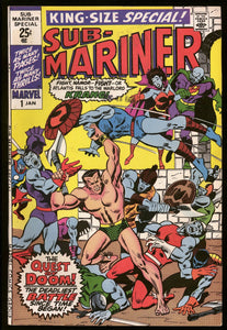 Sub-Mariner King Size Special #1 Marvel 1971 (VF-) Krang Appearance!