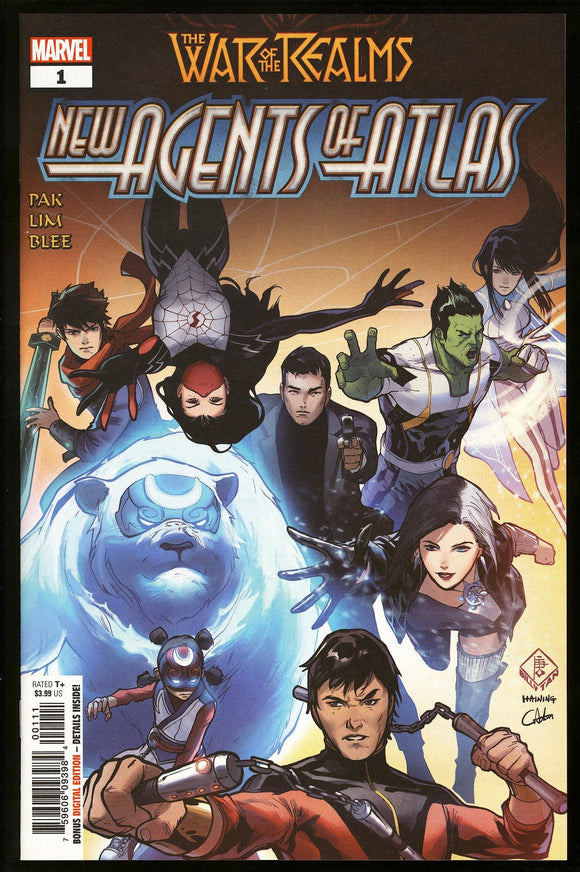 War of the Realms New Agents of Atlas #1 2019 (NM+) 1st Appearances!