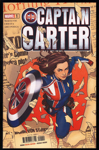 Captain Carter #1 Marvel 2022 (NM+) 1st Appearance of Captain Carter!