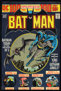 Batman #254 DC Comics 1974 (VF-) Neal Adams! Man-Bat Appearance!