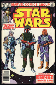 Star Wars #42 Marvel 1980 (VG+) 1st Appearance of Boba Fett! NEWSSTAND!