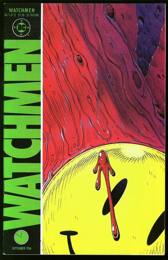 Watchmen #1 DC 1986 (VF/NM) 1st Dr. Manhattan! Rorschach! Silk Spectre!