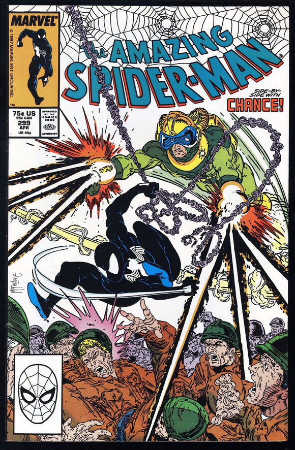 Amazing Spider-Man #299 Marvel 1988 (VF/NM) 1st Cameo App of Venom!