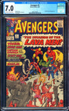 Avengers #5 CGC 7.0 (1964) 1st Appearance of the Lava Men!