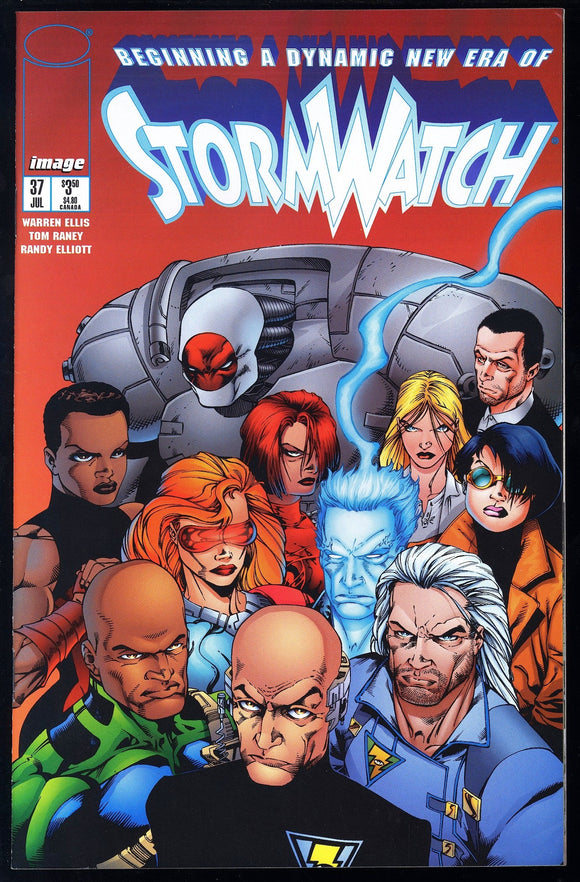 Stormwatch #37 Image 1996 (NM-) 1st Appearance of Jenny Sparks!